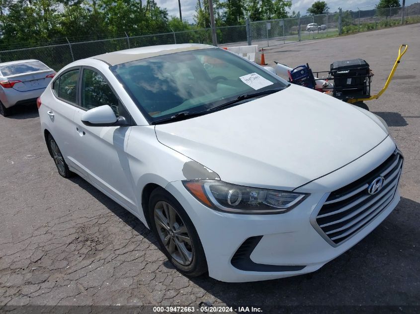 2018 Hyundai Elantra Sel VIN: 5NPD84LF0JH246939 Lot: 39472663