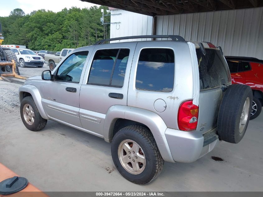 1J4GL58KX2W106698 2002 Jeep Liberty Limited Edition