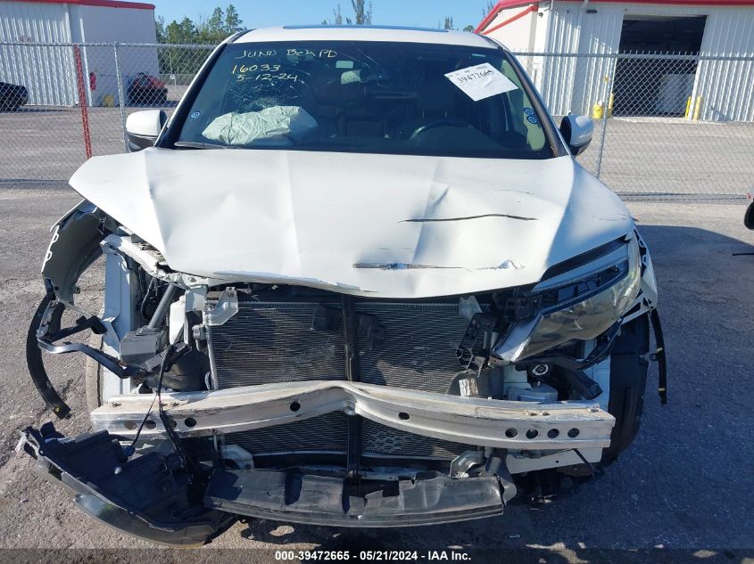 2016 Honda Pilot Ex-L VIN: 5FNYF5H51GB030683 Lot: 39472665