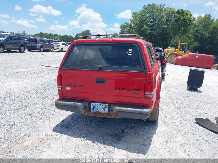 2004 Dodge Dakota Sport/Sxt VIN: 1D7HG38N24S769969 Lot: 39472673