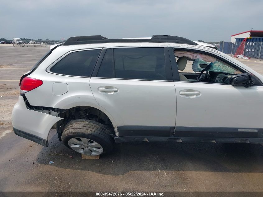 2011 Subaru Outback 2.5I Premium VIN: 4S4BRBCC6B3317052 Lot: 39472676