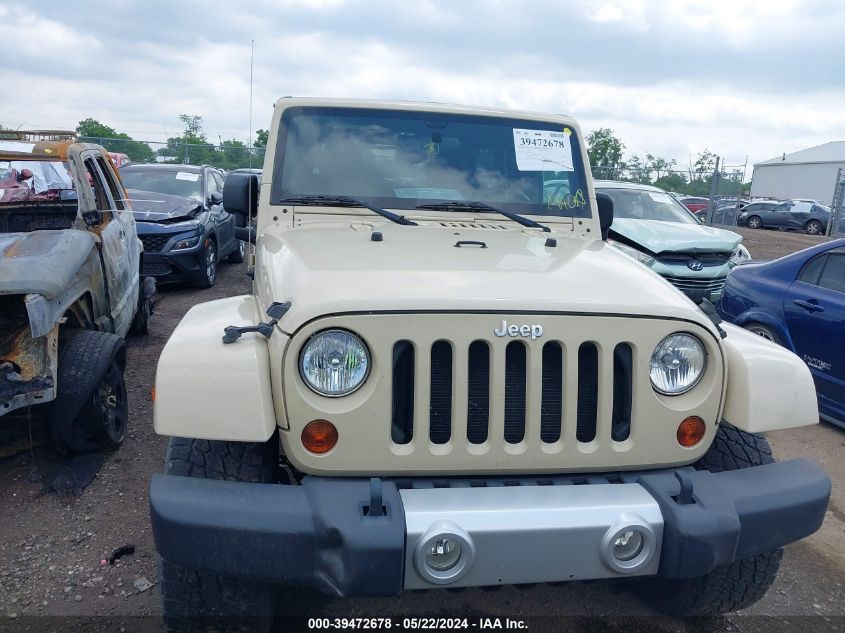 2011 Jeep Wrangler Unlimited Sahara VIN: 1J4BA5H14BL558378 Lot: 39472678