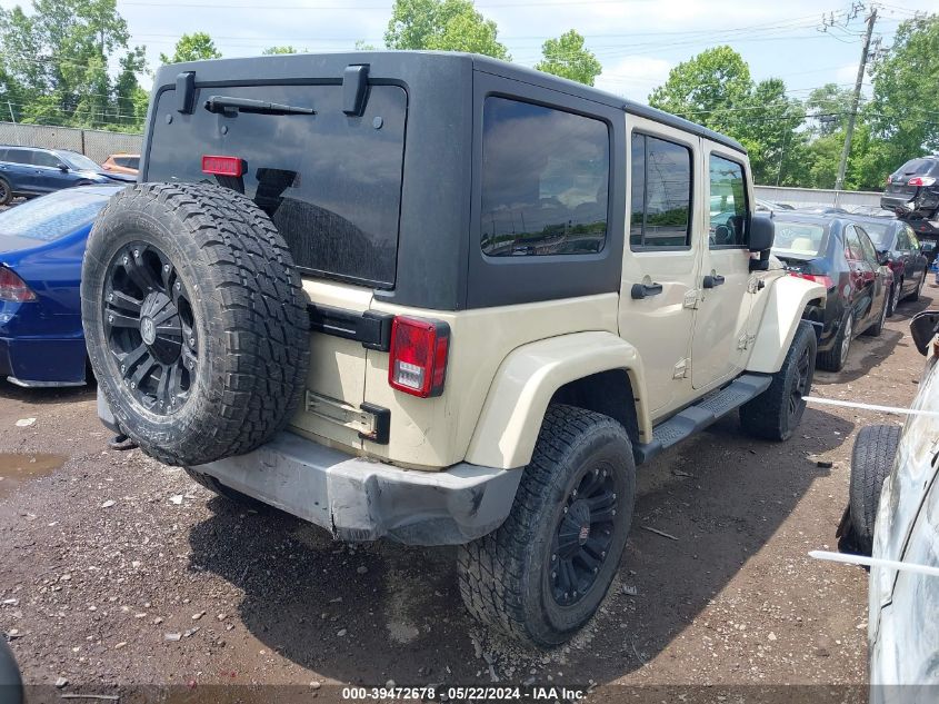 2011 Jeep Wrangler Unlimited Sahara VIN: 1J4BA5H14BL558378 Lot: 39472678