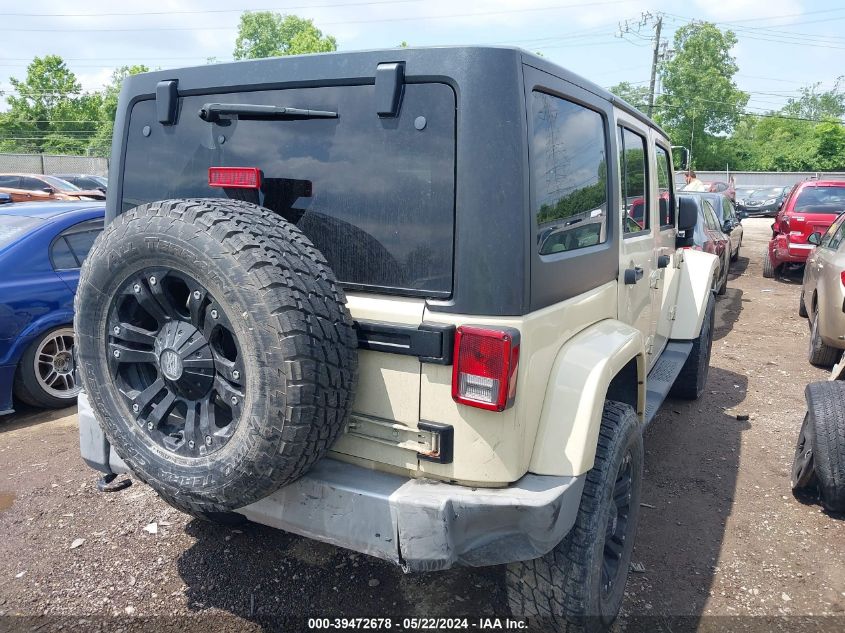 2011 Jeep Wrangler Unlimited Sahara VIN: 1J4BA5H14BL558378 Lot: 39472678