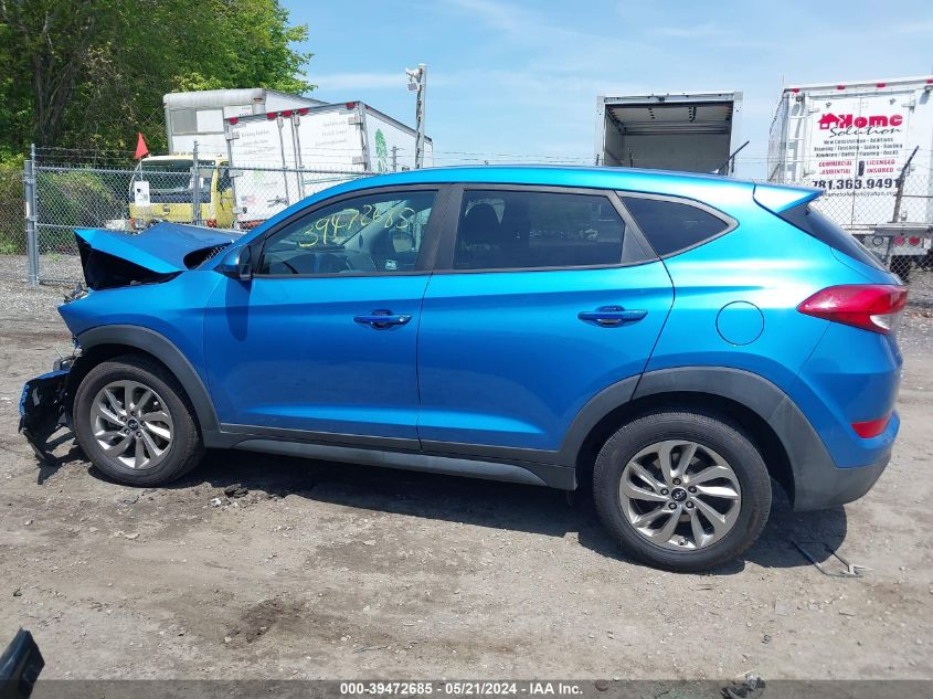 2018 Hyundai Tucson Se VIN: KM8J2CA44JU697891 Lot: 39472685