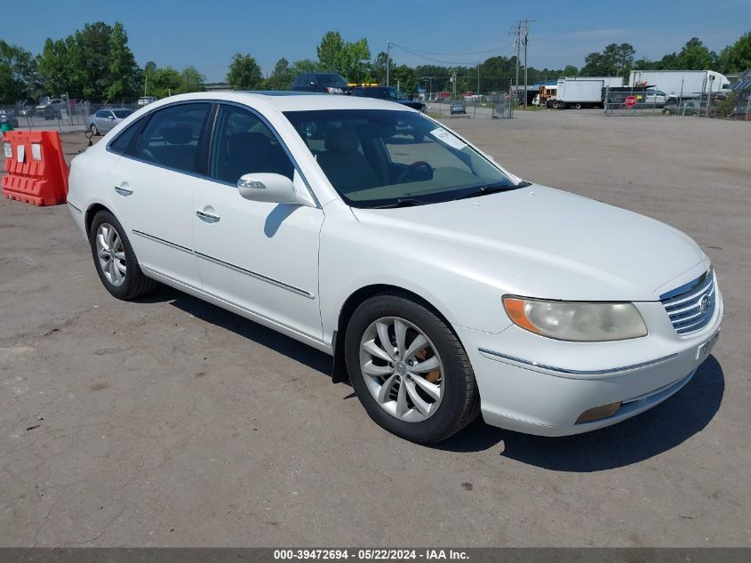 2008 Hyundai Azera Limited VIN: KMHFC46F98A257616 Lot: 39472694