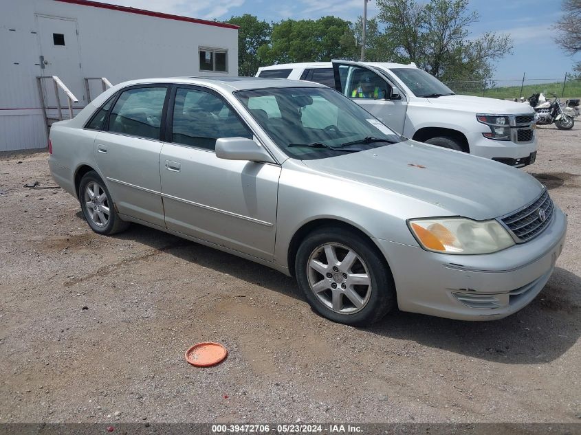 2003 Toyota Avalon Xl VIN: 4T1BF28B03U314314 Lot: 39472706