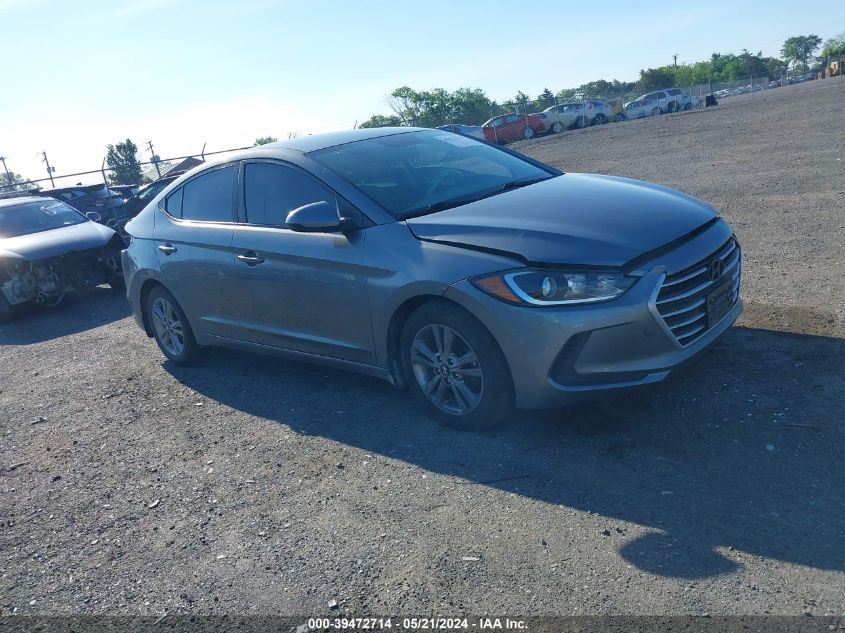 2018 HYUNDAI ELANTRA SEL/VALUE/LIMITED - KMHD84LF0JU585959