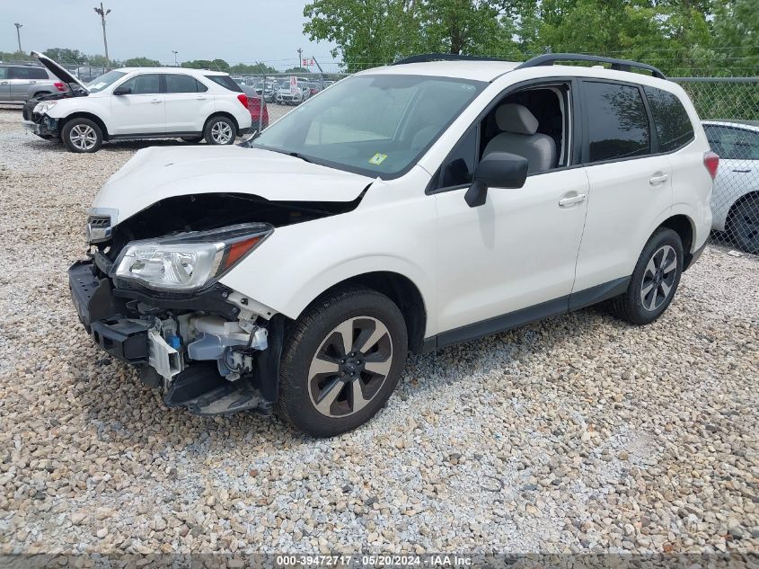 2017 Subaru Forester 2.5I VIN: JF2SJABC3HH539603 Lot: 39472717