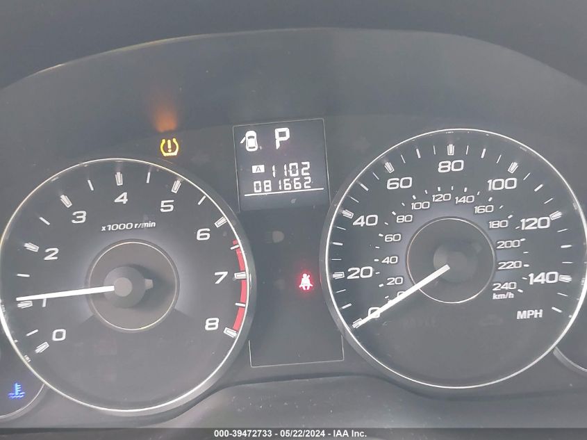 2012 Subaru Outback 2.5I Premium VIN: 4S4BRBCC8C3217195 Lot: 39472733