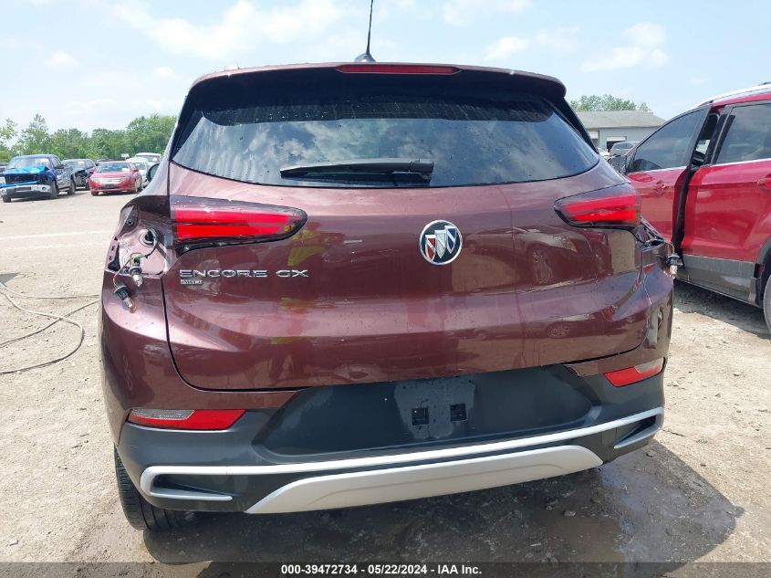 2022 Buick Encore Gx Awd Select VIN: KL4MMESLXNB011569 Lot: 39472734