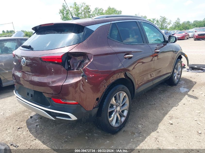 2022 Buick Encore Gx Awd Select VIN: KL4MMESLXNB011569 Lot: 39472734