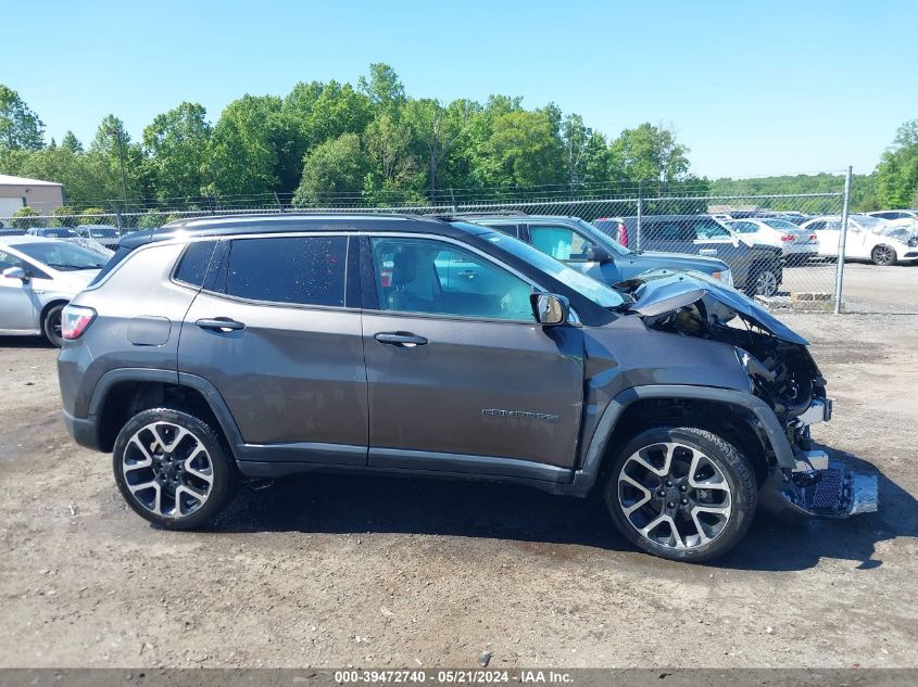 2018 Jeep Compass Limited 4X4 VIN: 3C4NJDCB2JT149196 Lot: 39472740