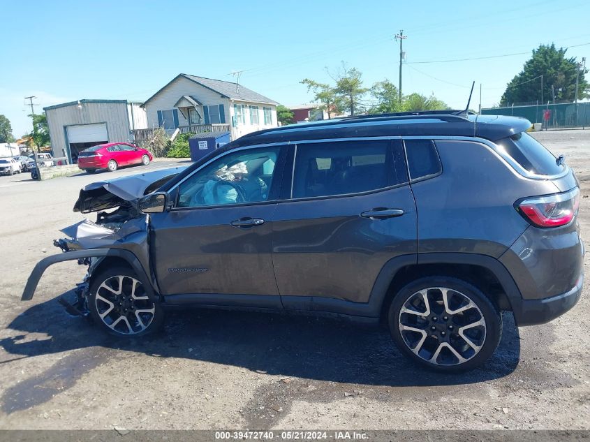 2018 Jeep Compass Limited 4X4 VIN: 3C4NJDCB2JT149196 Lot: 39472740