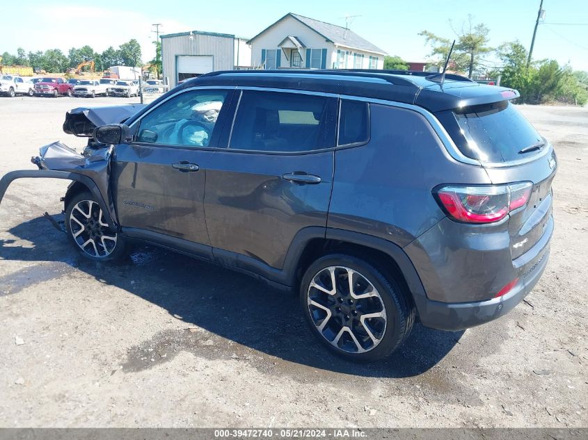 2018 Jeep Compass Limited 4X4 VIN: 3C4NJDCB2JT149196 Lot: 39472740