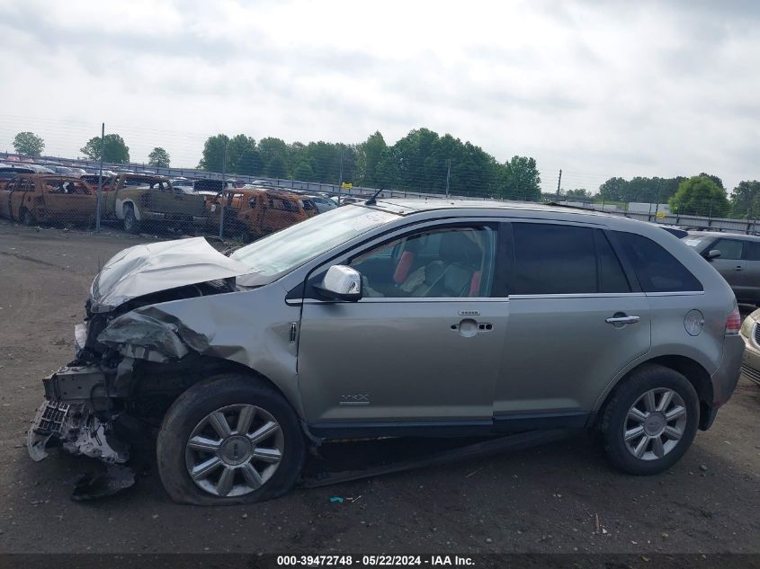 2008 Lincoln Mkx VIN: 2LMDU88C48BJ38833 Lot: 39472748