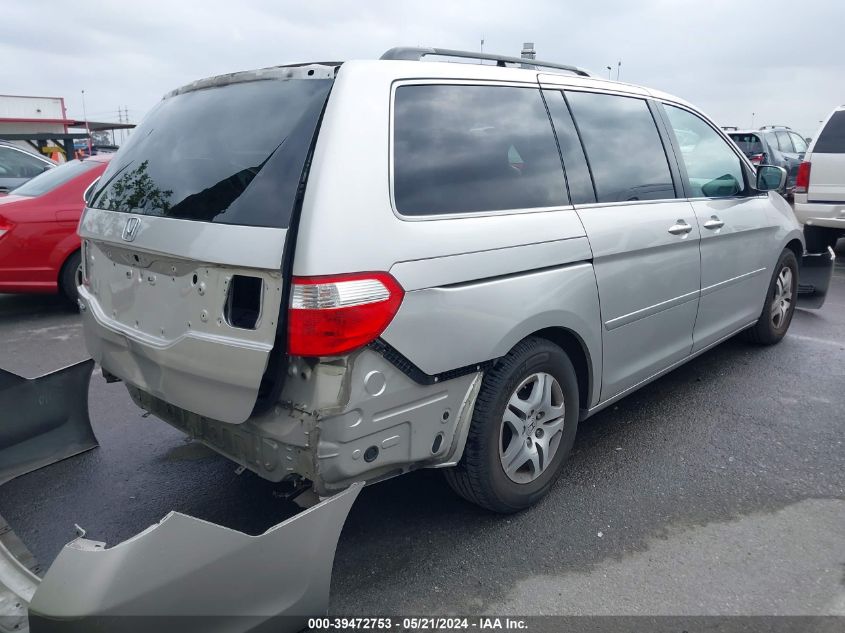 2007 Honda Odyssey Ex-L VIN: 5FNRL38717B428236 Lot: 39472753