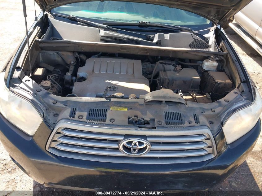 2010 Toyota Highlander Base V6 VIN: 5TDZK3EH6AS003002 Lot: 39472774