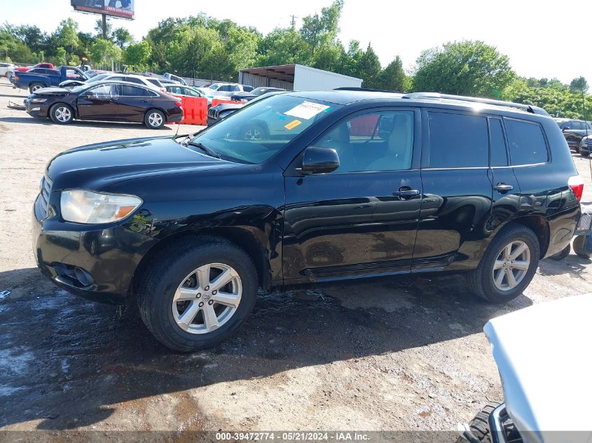 2010 Toyota Highlander Base V6 VIN: 5TDZK3EH6AS003002 Lot: 39472774
