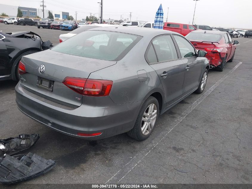 2018 Volkswagen Jetta 1.4T S VIN: 3VW2B7AJ6JM251216 Lot: 39472778