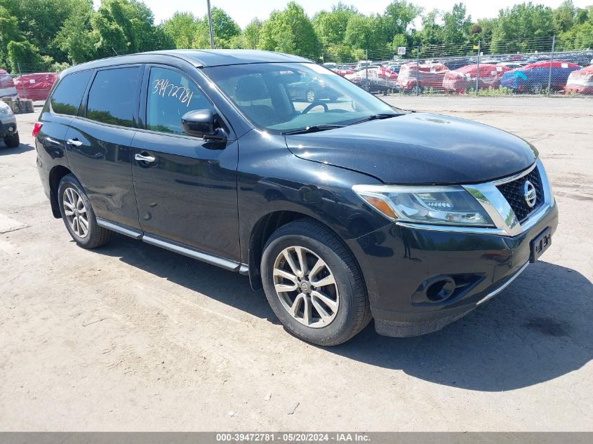 2014 Nissan Pathfinder S VIN: 5N1AR2MM0EC696881 Lot: 39472781