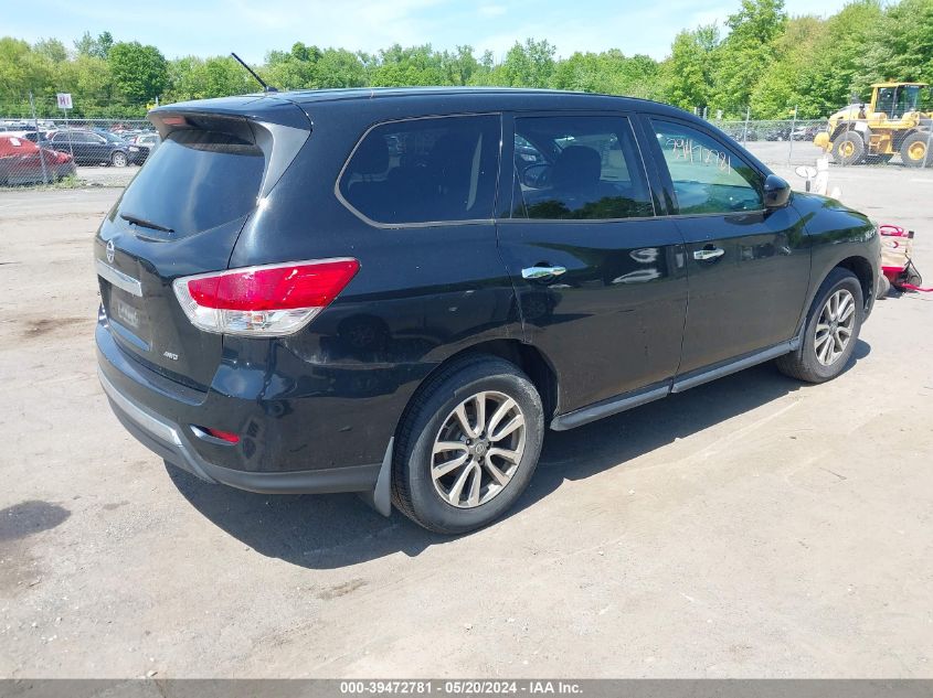 2014 Nissan Pathfinder S VIN: 5N1AR2MM0EC696881 Lot: 39472781