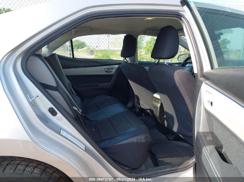 2016 Toyota Corolla Le VIN: 5YFBURHE2GP459306 Lot: 39472787