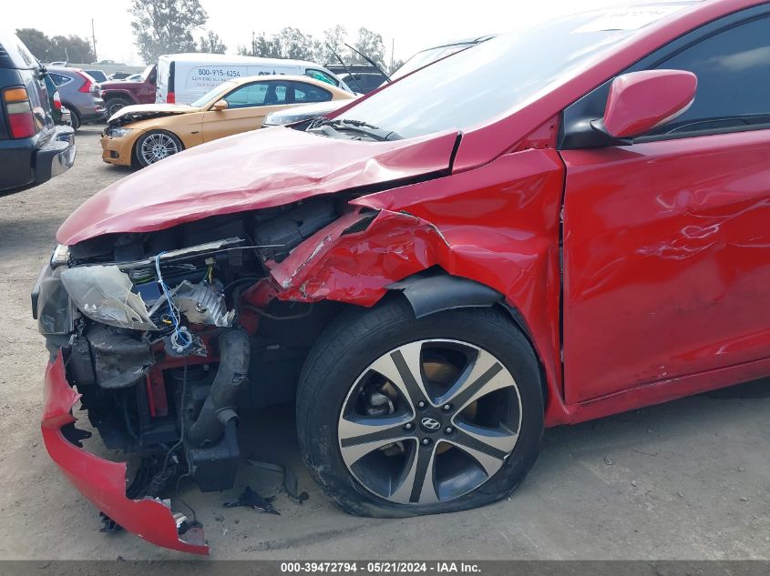 2013 Hyundai Elantra Se VIN: KMHDH6AE8DU010728 Lot: 39472794