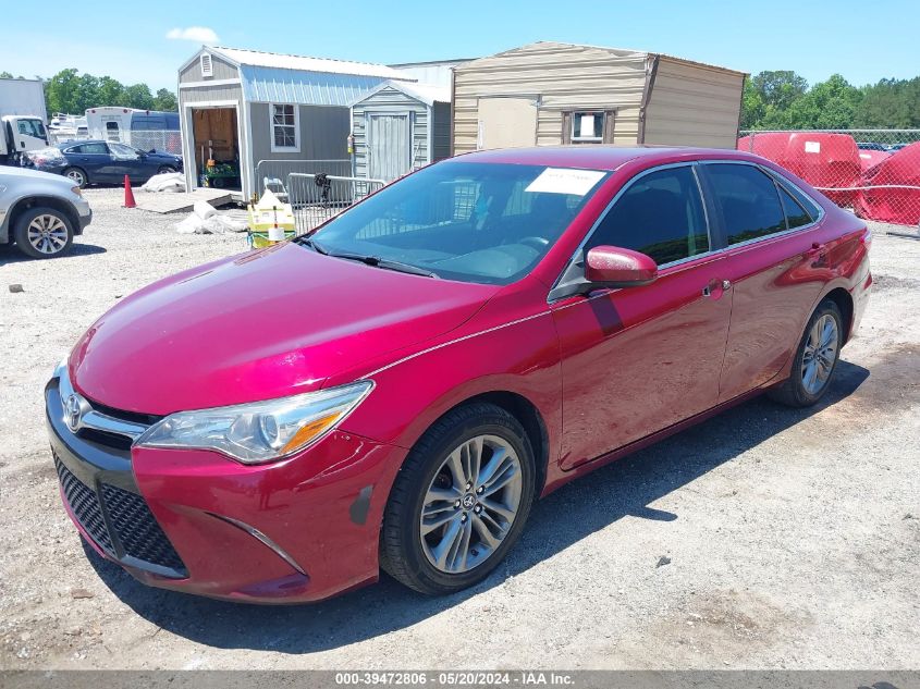 2016 Toyota Camry Se VIN: 4T1BF1FK8GU527448 Lot: 39472806