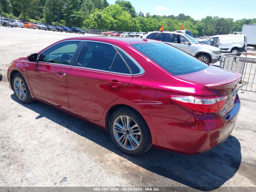 2016 Toyota Camry Se VIN: 4T1BF1FK8GU527448 Lot: 39472806