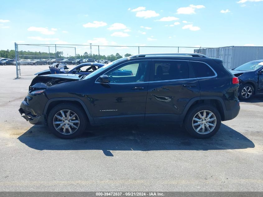 2017 Jeep Cherokee Limited 4X4 VIN: 1C4PJMDSXHW638568 Lot: 39472837