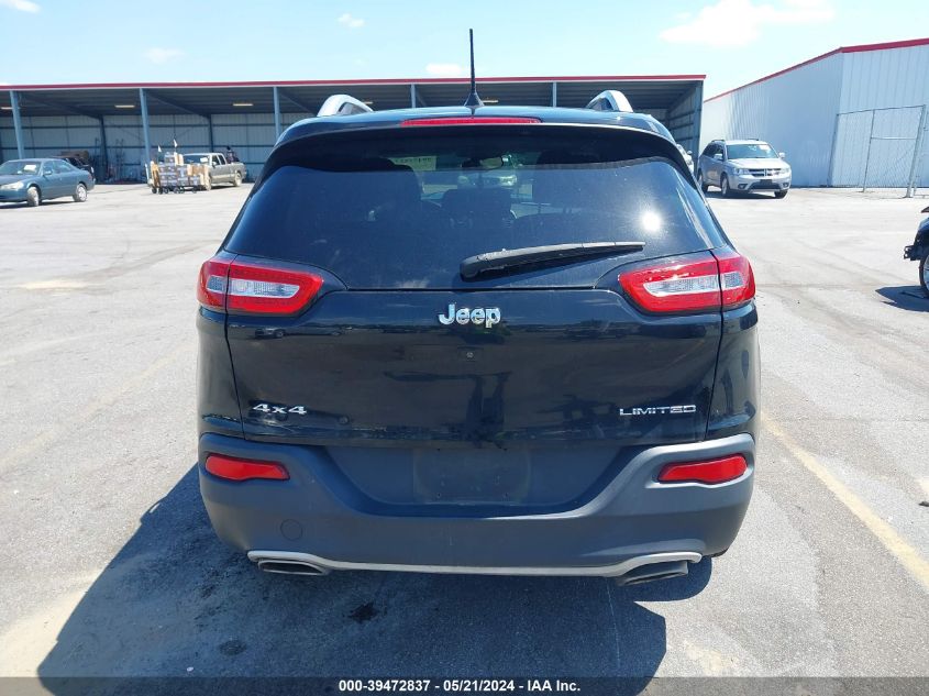 2017 Jeep Cherokee Limited 4X4 VIN: 1C4PJMDSXHW638568 Lot: 39472837