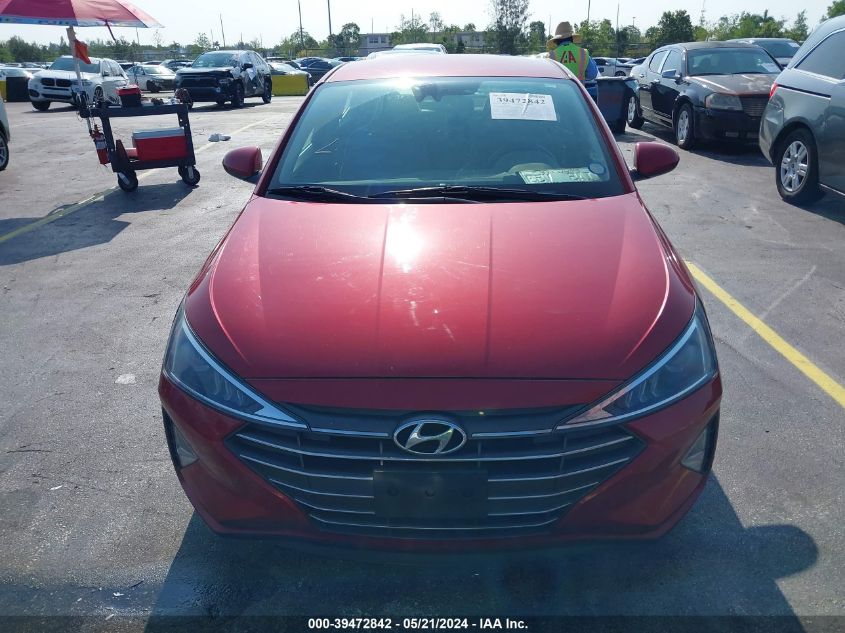 2019 Hyundai Elantra Sel VIN: 5NPD84LF5KH411031 Lot: 39472842