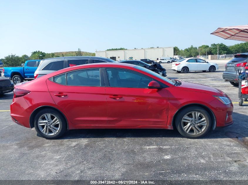 2019 Hyundai Elantra Sel VIN: 5NPD84LF5KH411031 Lot: 39472842