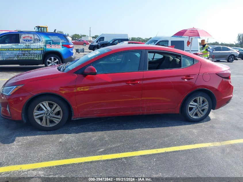 2019 Hyundai Elantra Sel VIN: 5NPD84LF5KH411031 Lot: 39472842