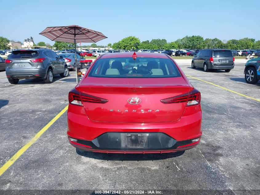 2019 Hyundai Elantra Sel VIN: 5NPD84LF5KH411031 Lot: 39472842