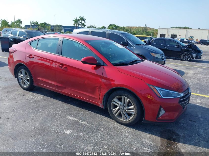 2019 HYUNDAI ELANTRA SEL/VALUE/LIMITED - 5NPD84LF5KH411031