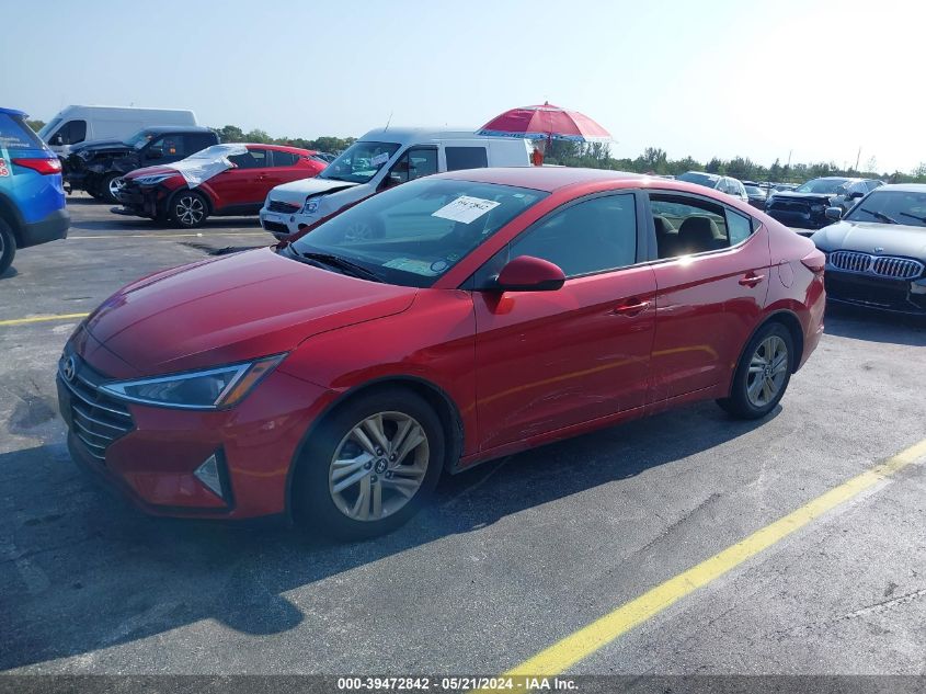 2019 Hyundai Elantra Sel VIN: 5NPD84LF5KH411031 Lot: 39472842