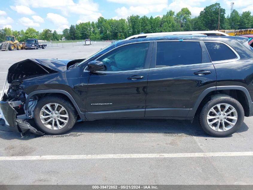 2019 Jeep Cherokee Latitude Fwd VIN: 1C4PJLCB2KD297262 Lot: 39472852