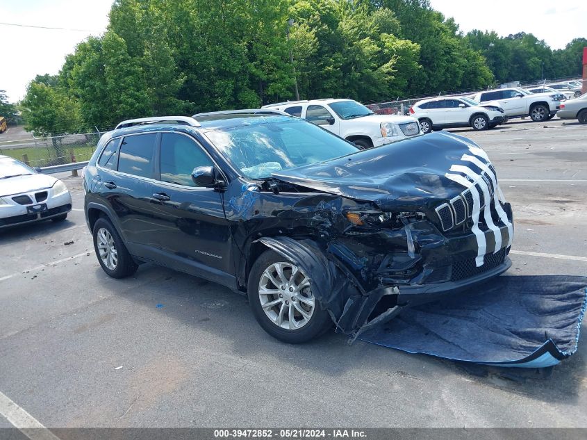 2019 Jeep Cherokee Latitude Fwd VIN: 1C4PJLCB2KD297262 Lot: 39472852