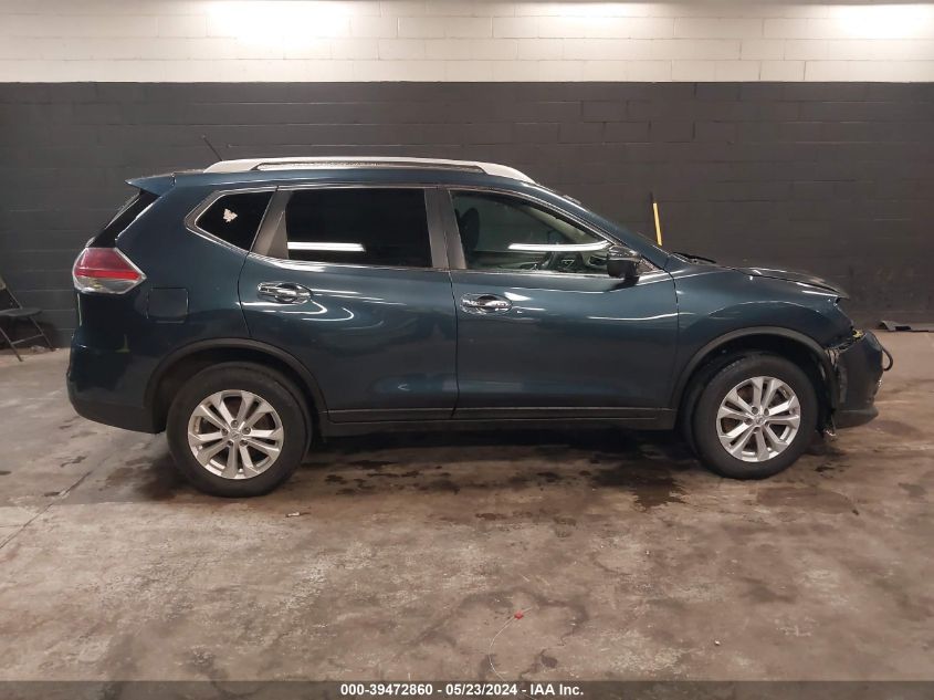 2015 Nissan Rogue Sv VIN: 5N1AT2MK7FC843991 Lot: 39472860