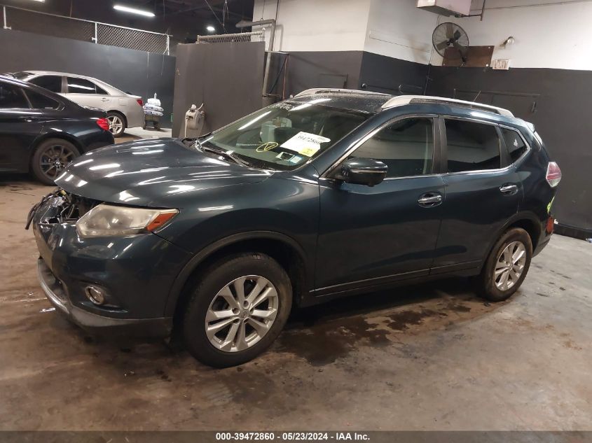 2015 Nissan Rogue Sv VIN: 5N1AT2MK7FC843991 Lot: 39472860