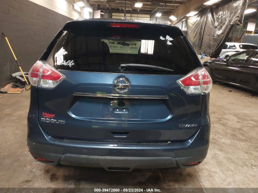 2015 Nissan Rogue Sv VIN: 5N1AT2MK7FC843991 Lot: 39472860