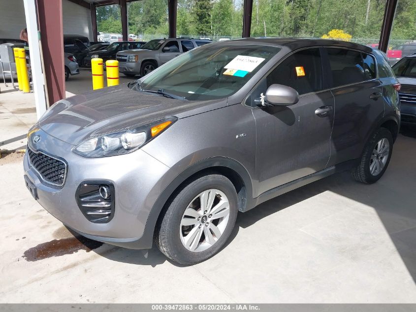 2018 Kia Sportage Lx VIN: KNDPMCAC9J7377366 Lot: 39472863