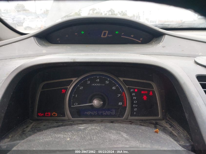 2009 Honda Civic Vp VIN: 19XFA16389E031547 Lot: 39472862