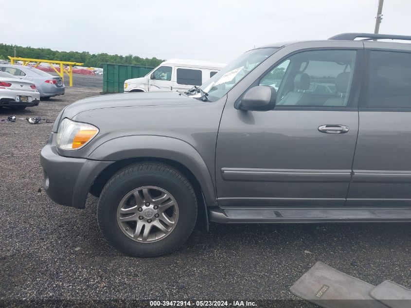 2005 Toyota Sequoia Limited V8 VIN: 5TDBT48A65S249508 Lot: 39472914