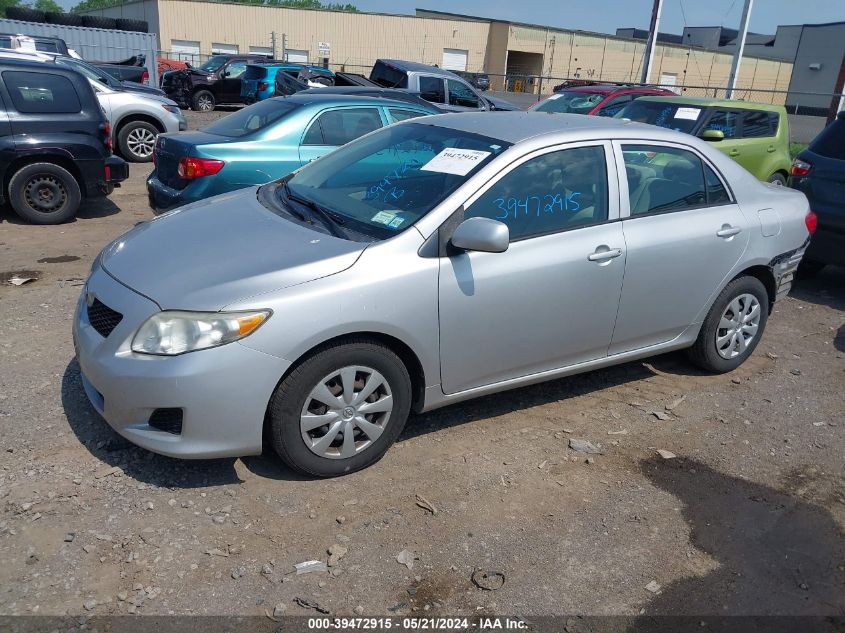 2010 Toyota Corolla Le VIN: 1NXBU4EE6AZ364566 Lot: 39472915