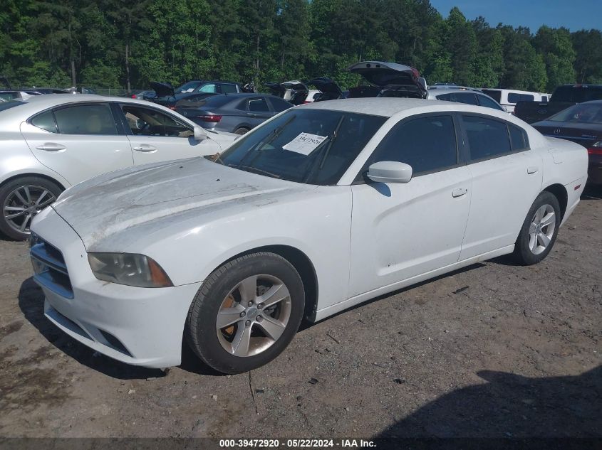 2012 Dodge Charger Se VIN: 2C3CDXBG1CH298003 Lot: 39472920