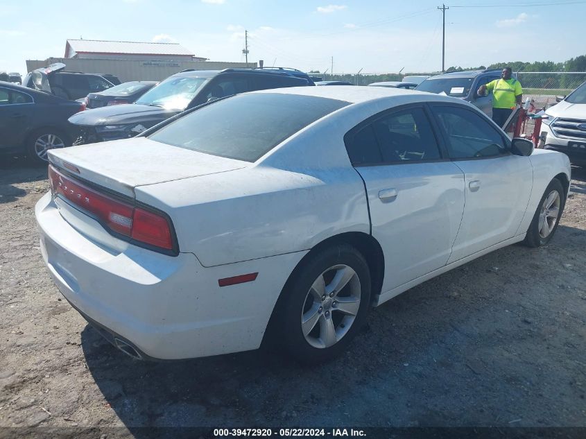 2012 Dodge Charger Se VIN: 2C3CDXBG1CH298003 Lot: 39472920