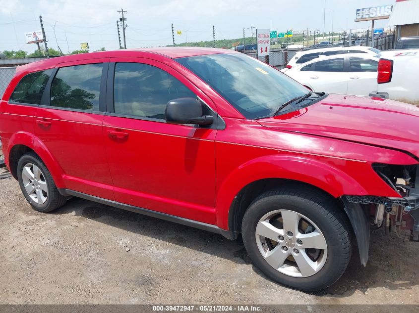 2013 Dodge Journey American Value Pkg VIN: 3C4PDCAB1DT602970 Lot: 39472947